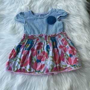 Ruffle Butts girls tunic size 3T - floral and striped